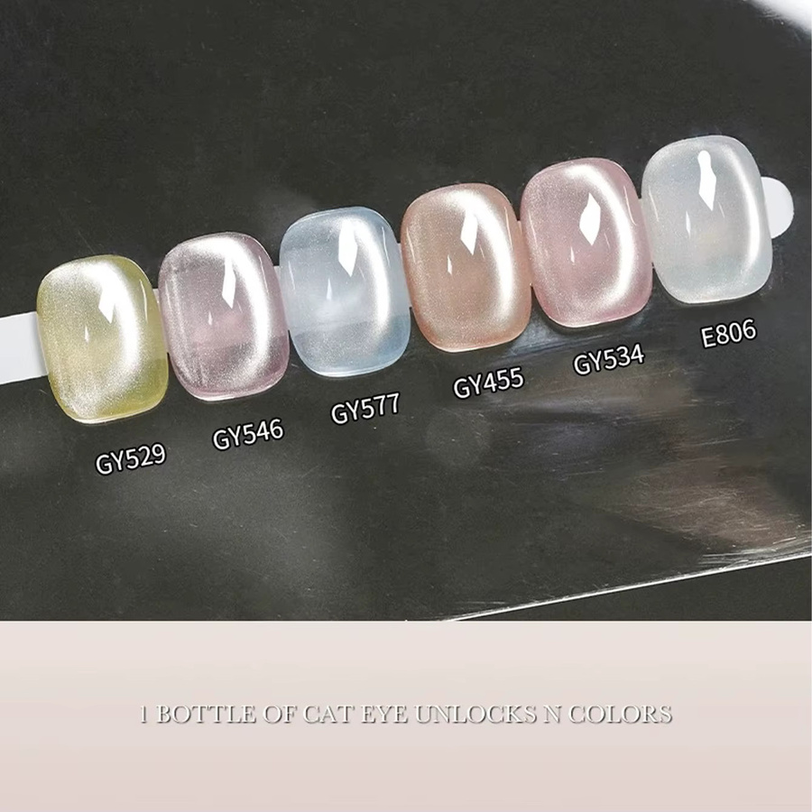 MIANEL Gel-Nagellack, Weiß, Schimmernd, 10 ml - Bild 2