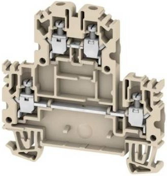 Hager KR025LM Installationsetagenklemme in Beige - Bild 1
