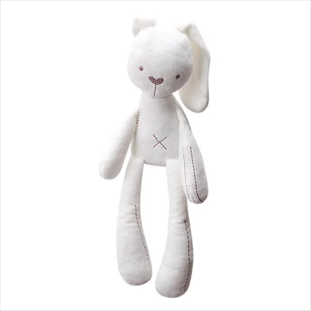 Kidsly Langohr-Hasenpuppe, Plüschtier, Weiß, 42cm - Bild 1