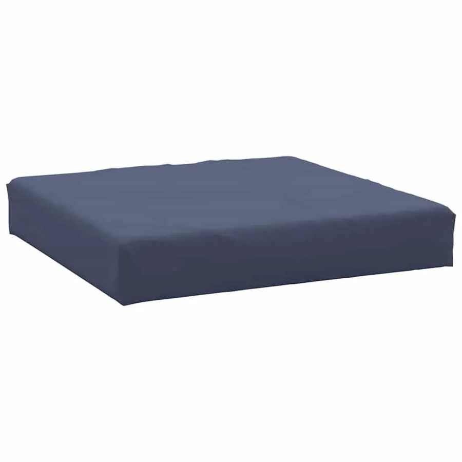 vidaXL Palettenkissen Marineblau aus Oxford-Gewebe, B/T/H: 60 x 60 x 9,5 cm - Bild 2