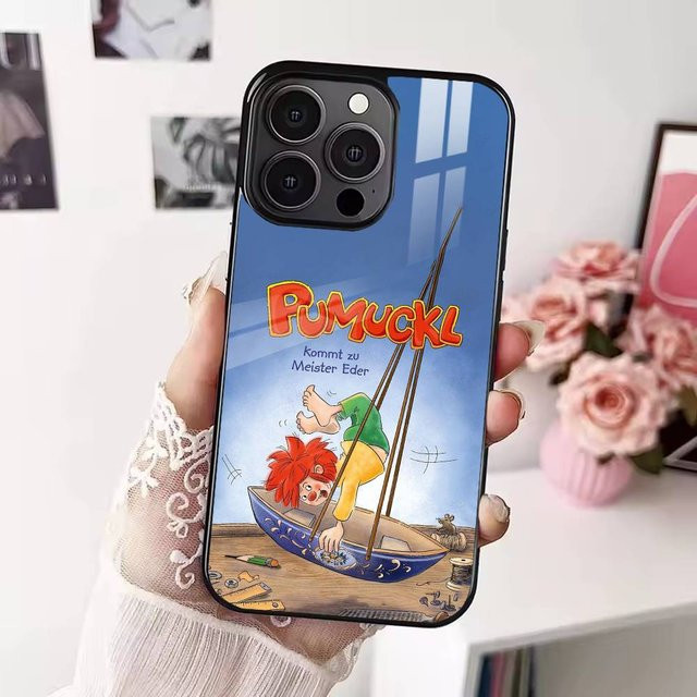 M-Meister Eder und sein Pumuckl Handyhülle für iPhone 12 bis 17 Pro Max Plus mit MagSafe magnetischer Abdeckung in Multicolor - Bild 1