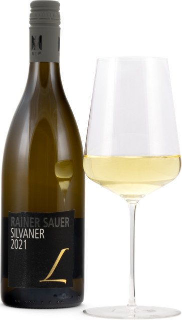 Weingut Rainer Sauer Silvaner 2021 trocken Weißwein 1 l - Bild 1