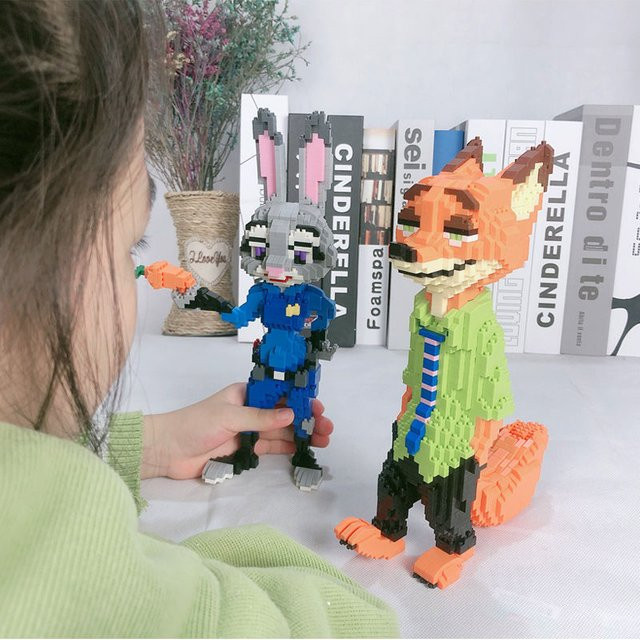 Marvel Captain America Zootopia Nickelodeon Deluxe-Spielbausteine, Spielzeug, Modelle - Bild 1