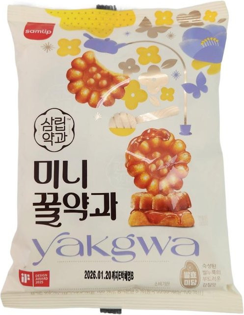 SPC SAMLIP Yakgwa Traditionelle koreanische Honigkekse 140 g - Bild 1
