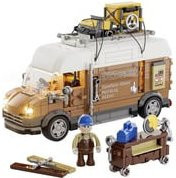 Lumibricks Tischlerei-Transporter Konstruktionsspielzeug aus Kunststoff - Bild 1