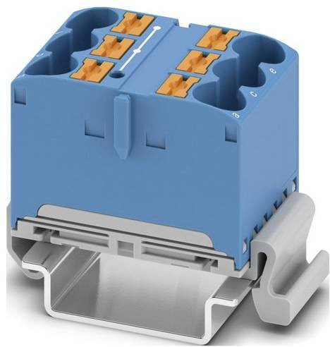Phoenix Contact 1082480 Verteilerblock Blau 10 Stück - Bild 1