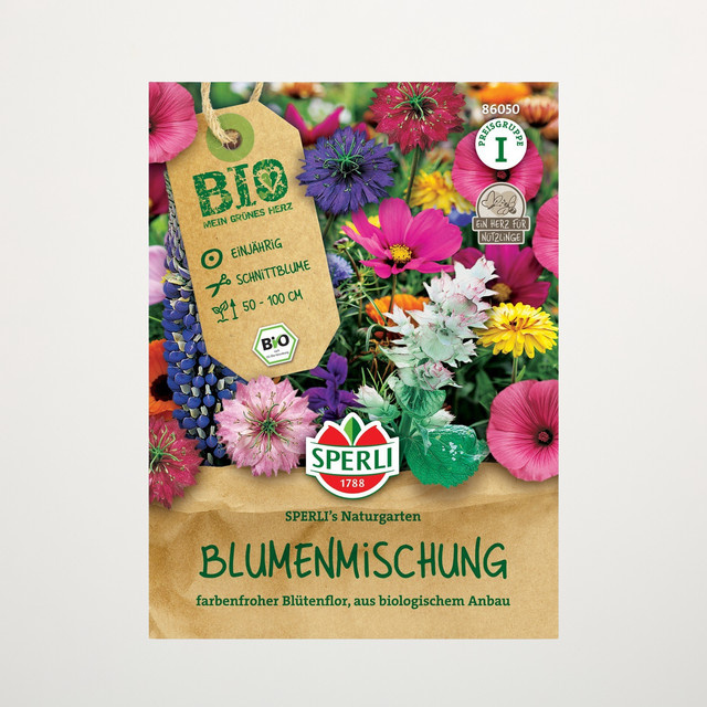 Sperli Blumenmischung SPERLI's Naturgarten Bio Blumensamen für deinen Garten - Bild 1
