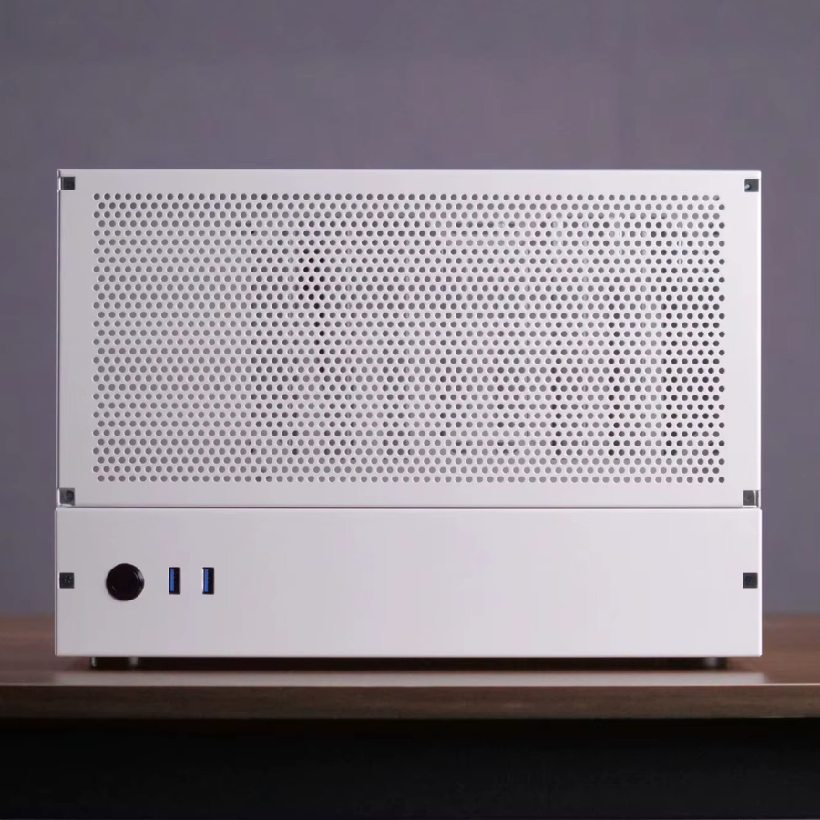 YunlinLi 8NAS-Gehäuse für ATX Mainboards in Weiß - Bild 2