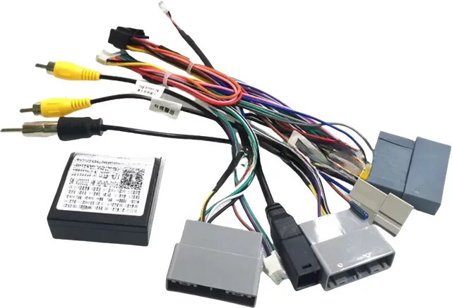 Canbus Box Decoder Kabelbaum Adapter für Honda Fit, Jazz, Elysion, Jade, Vezel, HR-V und XR-V in Schwarz - Bild 1