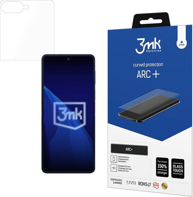 3MK ARC+ Außendisplay-Schutzfolie für Samsung Galaxy Z Flip8 F776, transparent - Bild 1