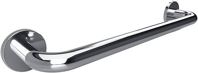 Brillantbad BELP Haltegriff Edelstahl poliert in Silber, Winkelhaltegriff mit Abdeckung für Bad und WC, B/T/H: 58,0 x 8,0 x 10,6 cm - Bild 1