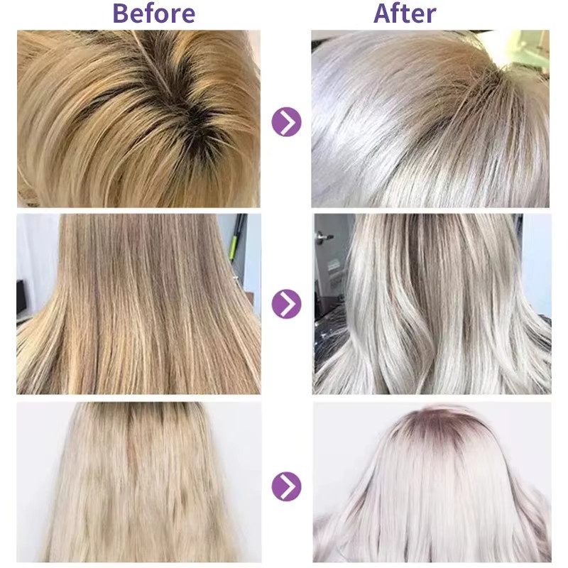 eelhoe Keratin Haarmaske Lila, für strapaziertes Haar, 100g - Bild 2