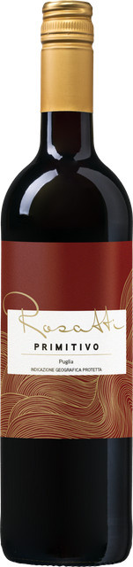 Rosatti Primitivo Rotwein Puglia 0,75 l - Bild 1