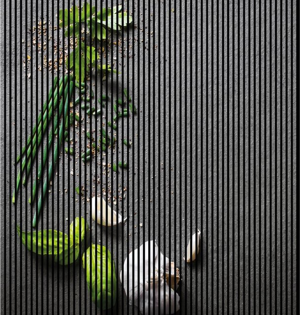 FN Acustico Akustikplatte Kräuter Design Bunt aus PET und MDF, selbstklebend, H x B x T: 2400 x 2253 x 19 mm - Bild 1