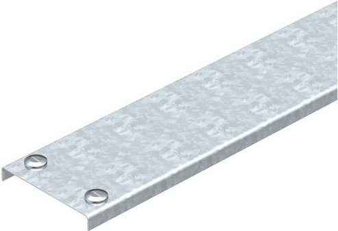 OBO Bettermann Abdeckung in Beige und Silber, B: 112 mm, L: 900 mm - Bild 1
