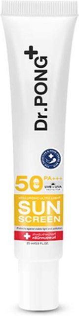 Dr.Pong+ Hyaluronic Ultra Light Sunscreen, LSF 50, 25 ml - Bild 1