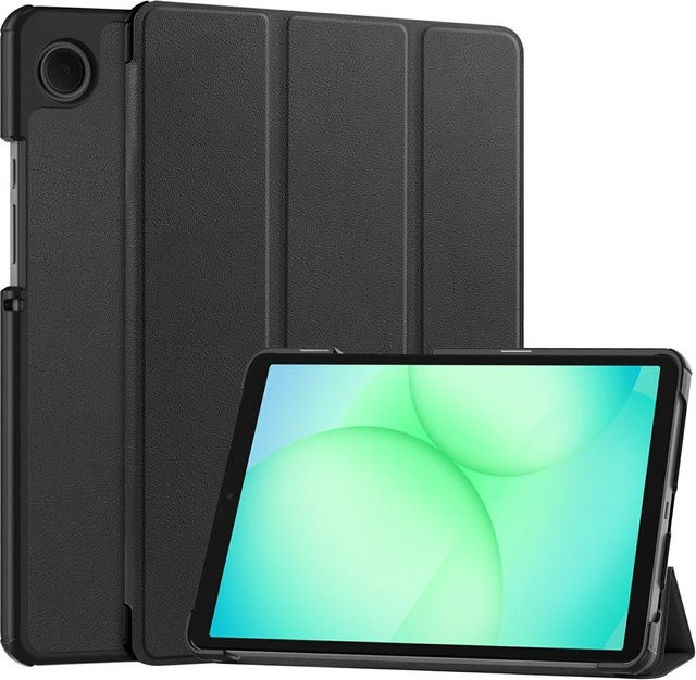 Techsuit FoldPro Schutzhülle für Samsung Galaxy Tab A11 und Tab A9 in Schwarz - Bild 1