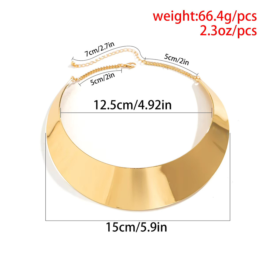 IngeSight.Z Halskette, Gold Farbe, Geometrisch, Damen - Bild 3