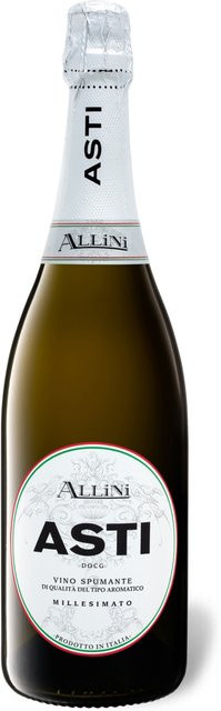 Allini Asti Vino Spumante Millesimato DOCG Moscato Bianco 2025 0,75 l - Bild 1