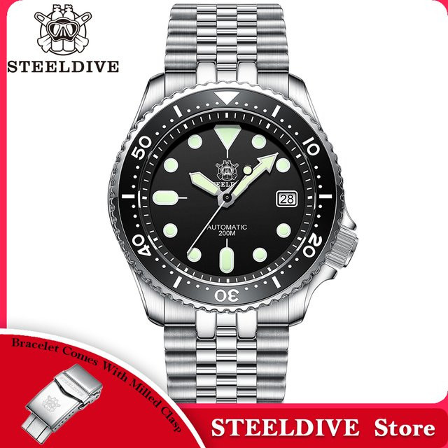 Steeldive Armbanduhr, Automatik, Herren - Bild 1