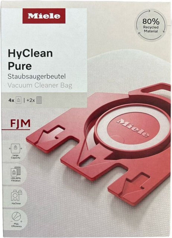 Miele HyClean Pure Staubbeutel in Weiß (4 Stück) - Bild 2
