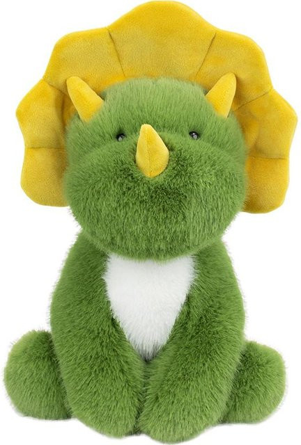 Yiran toy Triceratops Plüschtier, Dinosaurier, Grün, 35cm - Bild 1