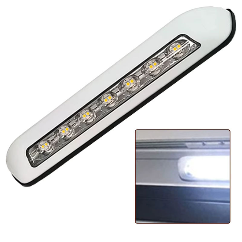 SUITU LED Außenleuchte IP67 wasserdicht für Caravan und Anhänger, weiße SMD Lichtleiste für Markise, Veranda oder Innenwand, 12V/24V - Bild 2