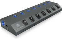 ICY BOX USB-C Hub IB-HUB1701-C3 in Grau - Bild 1