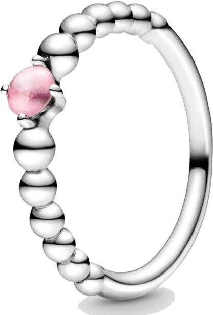 YIRAN Jewelry Ring 925 Silber, Perle, Kristall, Zirkonia, Damen - Bild 1