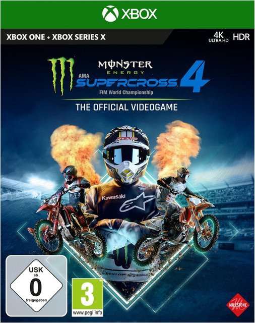 Monster Energy Supercross 4 Rennspiel von Milestone Srl in Multicolour - Bild 1