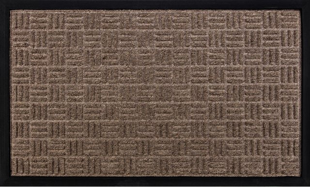 OBI Fußmatte Braun aus Polypropylen mit rutschfester Unterseite, B/B: 45 x 75 cm - Bild 1