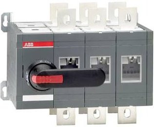 ABB Lastumschalter OT630E03CP 630A 1000V in Schwarz und Grau - Bild 1