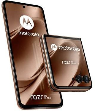 Motorola razr 50 ultra Smartphone 512GB Mocha Mousse Braun 6.9 Zoll - Bild 1