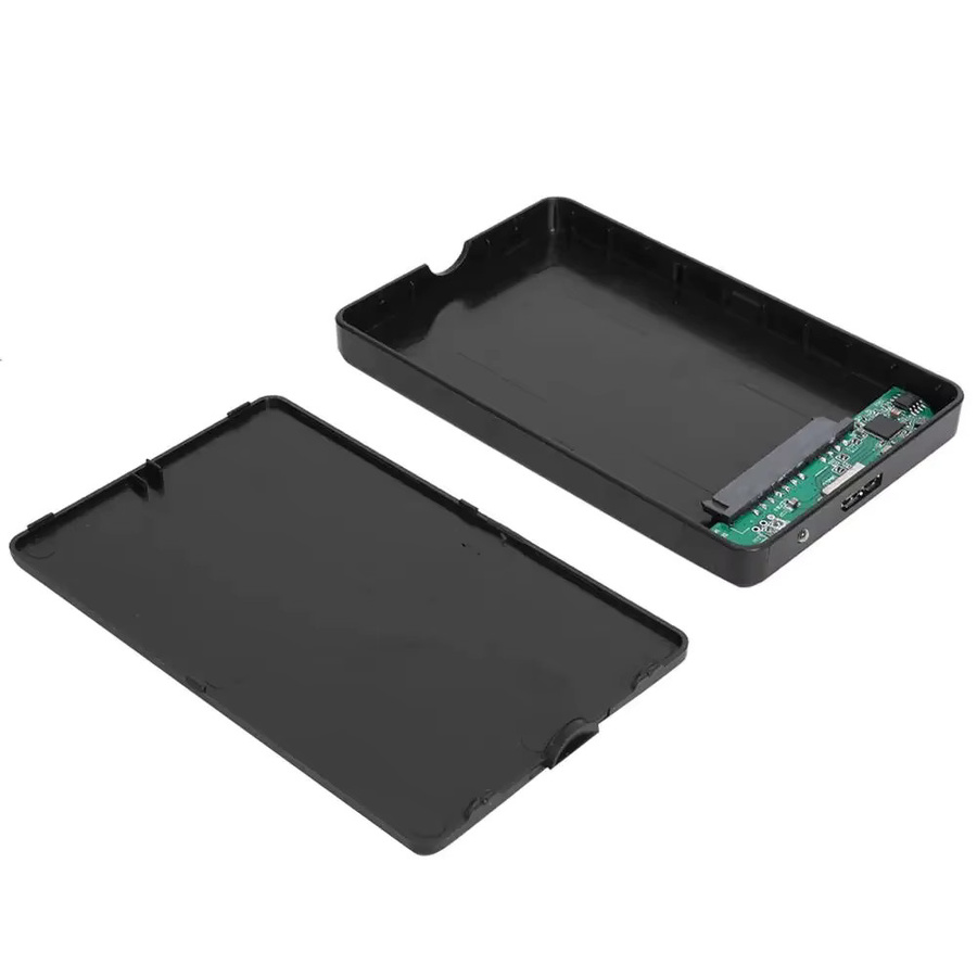 IRhasta 2,5 Zoll SATA zu USB 3.0 HDD-Gehäuse und mobile SSD-Festplattenhülle in Schwarz - Bild 3