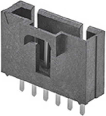 Molex Stiftgehäuse-Platine 1719710002 aus Kunststoff in Schwarz - Bild 1