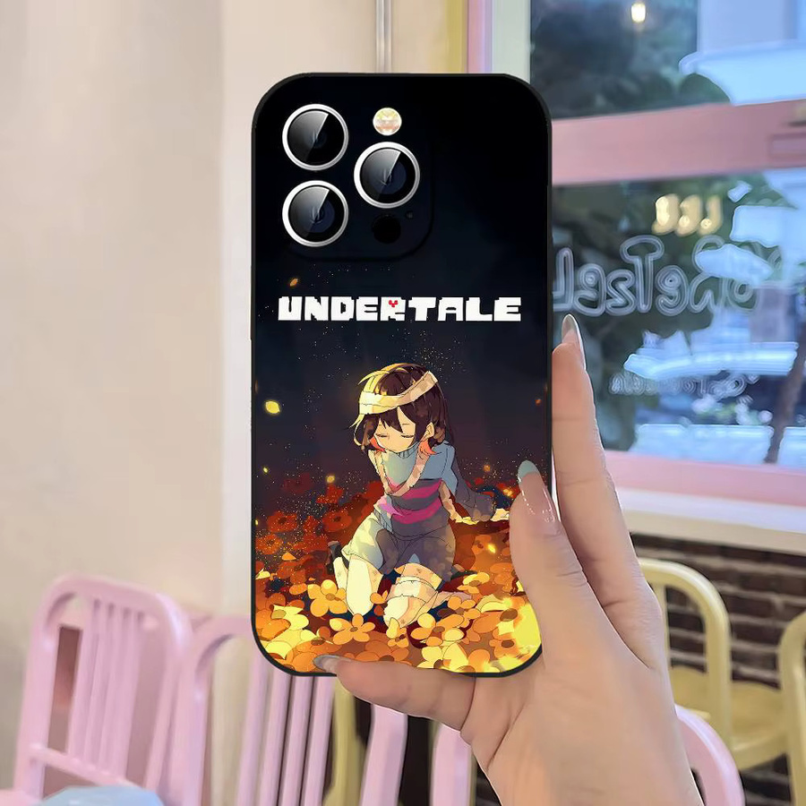Mesuca Handyhülle im Undertale Design für iPhone 11 bis iPhone 17 Pro Max Plus, weiche TPU Hülle, Multicolour - Bild 6