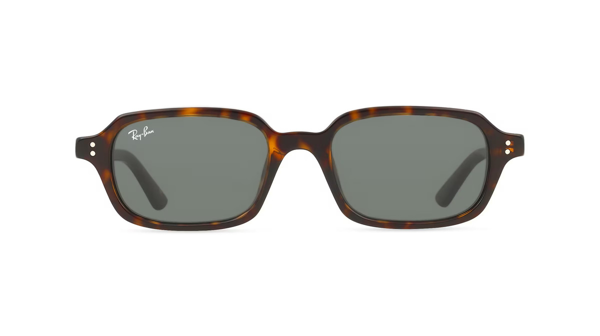 Ray-Ban RB4455 Sonnenbrille, Vollrand, Quadratisch, Kunststoff, Unisex, braun, grau - Bild 1
