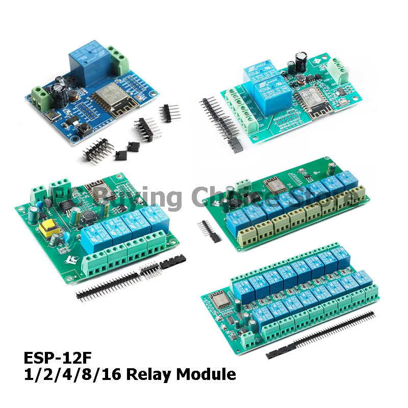 ESP8266 WIFI Relais Modul mit 1/2/4/8/16 Kanälen für AC/DC ESP-12F Entwicklung Board - Bild 1