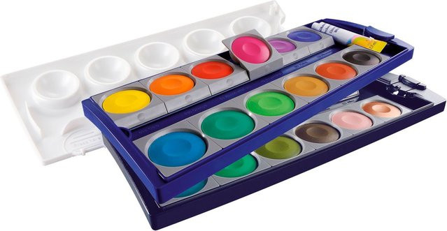 Pelikan Deckfarbkasten K24 in Schwarz - Bild 1