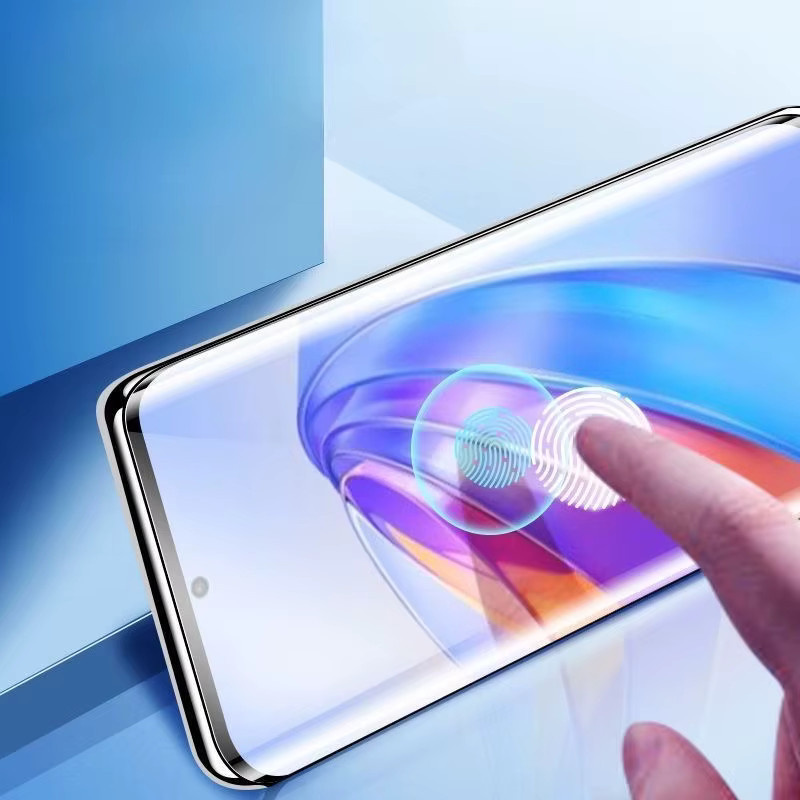 UV-Flüssig-Displayschutzfolie aus gehärtetem Glas für Motorola Moto Signature Edge 70 Pro und Edge 70 Pro, transparent mit Anti-Blau-Schutz - Bild 2