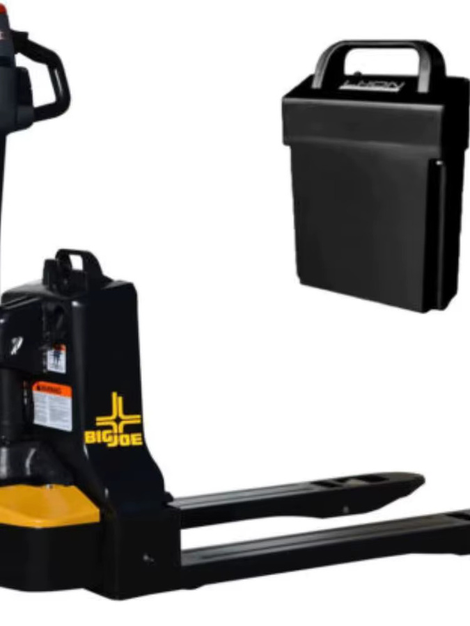 24V 20Ah Lithiumbatterie mit Ladegerät für Linde MT12 und MT15C Elektrohubwagen in Schwarz - Bild 5