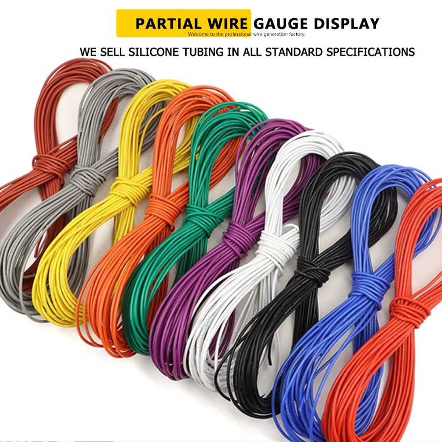 WILLEFF Silikon Lautsprecherkabel Audiokabel 18AWG Ultra Soft in Grün - Bild 5