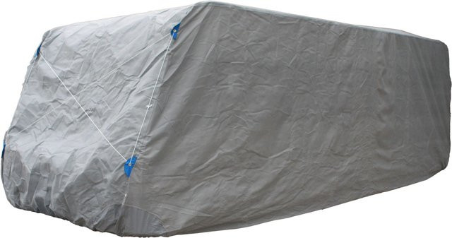 DELUKE Wohnwagen-Schutzhülle SCHRADI Abdeckplane für Caravan in Grau, Größe XXL, B/T/H: 732 x 220 x 250 cm - Bild 1