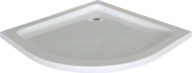 baliv Duschwanne DW-80.10 R Viertelkreis Weiß B/T: 80 x 80 cm - Bild 1