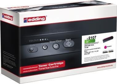 Edding Toner Cartridge Kompatibel mit HP 131A in Magenta mit 1800 Seiten Reichweite - Bild 2