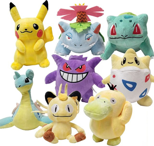 Aoger Pokemon Gengar Plüschtier, Stoffpuppe, Bunt / Mehrfarbig - Bild 1