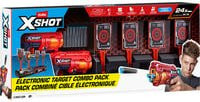 XSHOT Set mit interaktiver Zielscheibe und 2 Fury 4 Dartblastern von ZURU - Bild 1