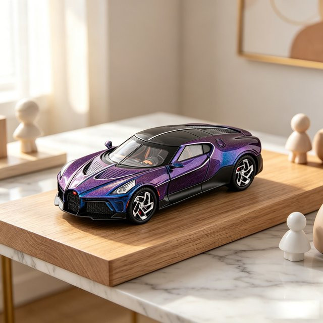 Maisto Bugatti Sound of the Night, Automodell, Maßstab 1:24, Metalldruckguss - Bild 1