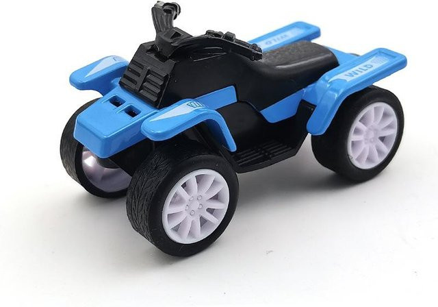 Linyi toy car Strandmotorrad Modell, 1:64, Metall, ab 3 Jahre - Bild 1