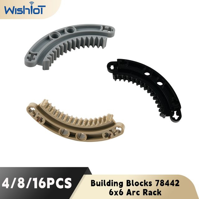 wishiot MOC 78442 Technik-Bausteine, Zubehör, Gelb, Kunststoff - Bild 1